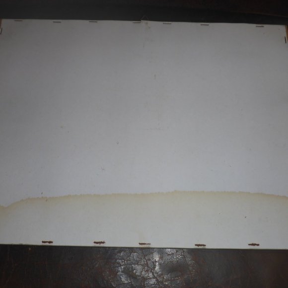 Vintage Framed Italian Catholic Religious Icon Print 17" x 13" - Picture 4 of 4